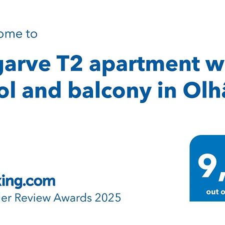 Algarve T2 Apartment With Pool And Balcony In 오양 외부 사진