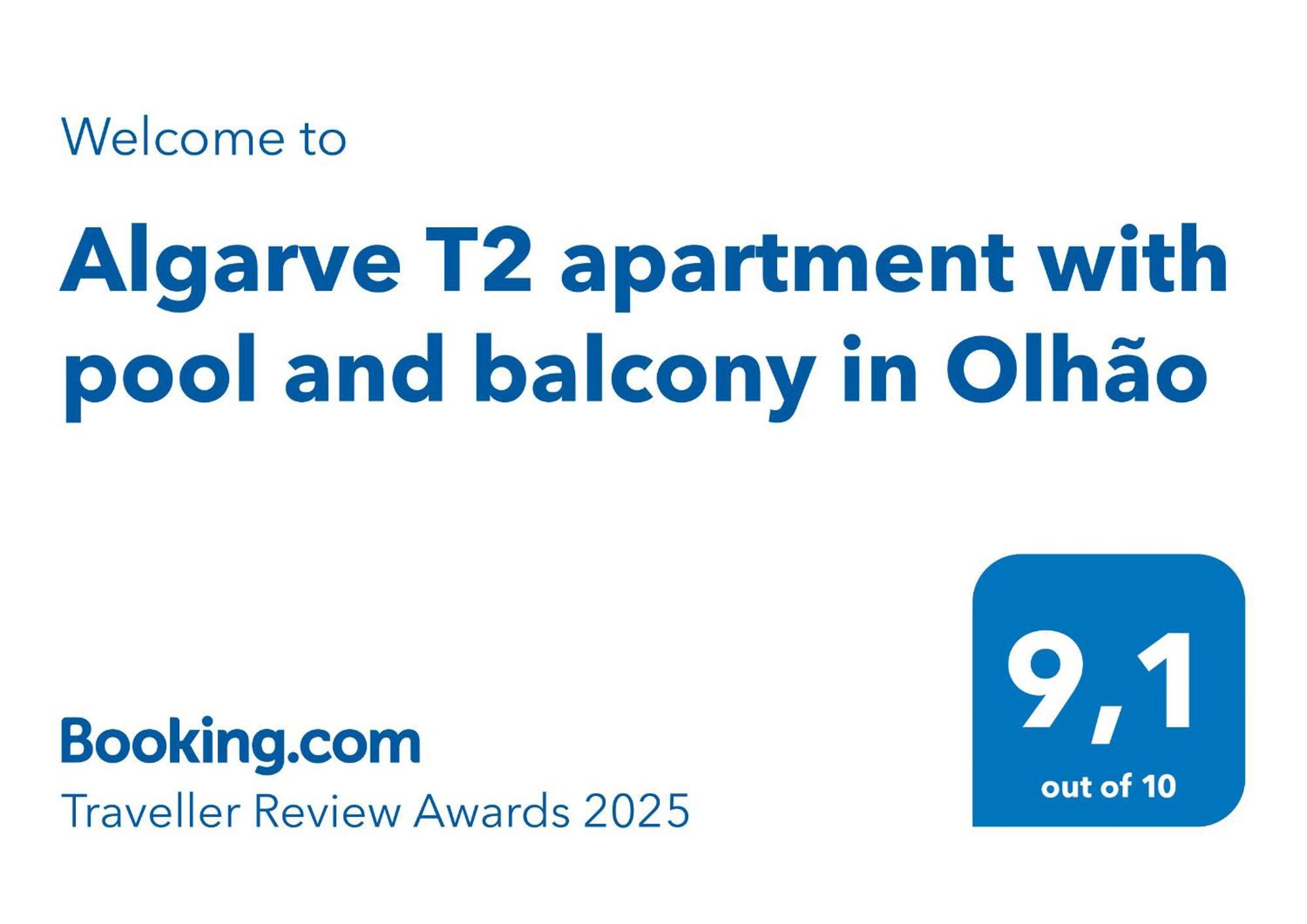 Algarve T2 Apartment With Pool And Balcony In 오양 외부 사진